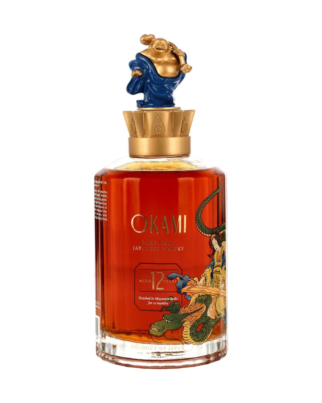 Whisky Okami Pure Malt 12 Anos